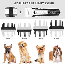Carica l'immagine nel visualizzatore di Gallery, Pecute Tosatrice Professionale per Cani Professionale, Motore Con display