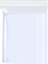 Carica l&#39;immagine nel visualizzatore di Gallery, Gudotra 100pz-12x17cm Sacchetti Plastica Trasparenti Risigillabili con Zip Chiusura a Cerniera Riutilizzabile Spesso Bustine per Alimentari (12x17cm, 100 Pezzi)