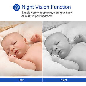GHB Babyphone Digital Audio Video Baby Monitor Camera Phone Wireless...