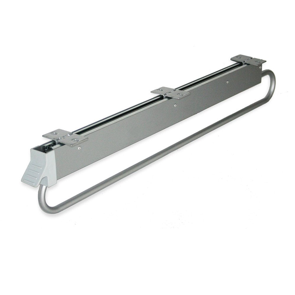 Emuca 7086025 Appendiabiti Estraibile per Armadio, cromo/alluminio verniciato - Ilgrandebazar