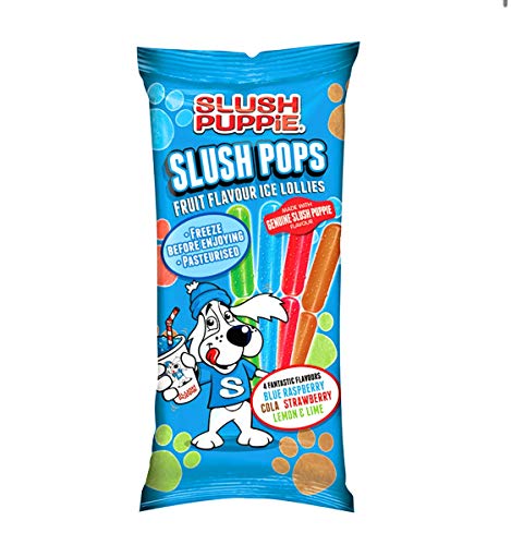 Snush Puppie Ice Lollies – Confezione da 8 – lampone blu, cola, fragola,...