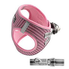 Carica l&#39;immagine nel visualizzatore di Gallery, BLEVET Confortevole Pettorina Imbracatura Riflettente Pet Walking L, 118 Pink