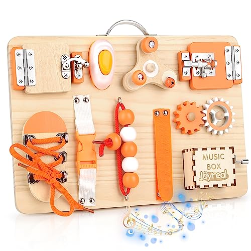 Joyreal Pannello Sensoriale Bambini Montessori - Busy Board Giochi Leg –