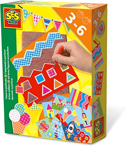 SES-Creative 14836 Imparo a forare, 3+ - Ilgrandebazar