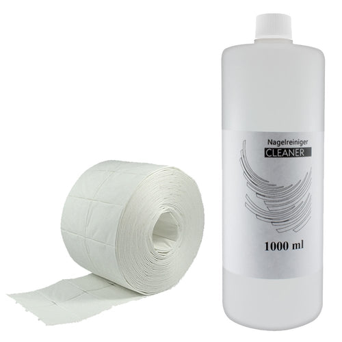 1000 ml Cleaner & 500 Pad di cellulosa - Ilgrandebazar
