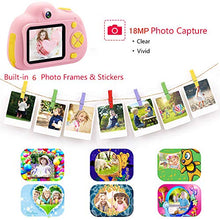 Carica l&#39;immagine nel visualizzatore di Gallery, ToyZoom Macchina Fotografica per Bambini, Bambina Fotocamera Digitale Rosa