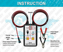 Carica l&#39;immagine nel visualizzatore di Gallery, all-sun professionale EM276 iniettore tester 4 Pluse modalità potente... - Ilgrandebazar