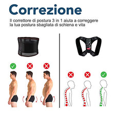 Carica l&#39;immagine nel visualizzatore di Gallery, Olymstars Correttore Posturale, Postura Schiena Uomo...