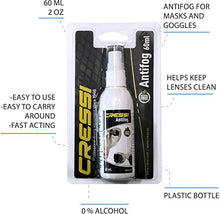 Carica l&#39;immagine nel visualizzatore di Gallery, Cressi Premium Anti Fog, Spray Antiappannante per Maschere Sub e 60 ml