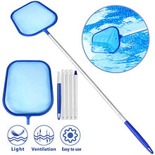Carica l&#39;immagine nel visualizzatore di Gallery, Kit per Piscina Asta Retino, Emooqi Leaf Skimmer retina Raccogli Foglie...