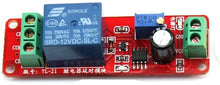 Carica l&#39;immagine nel visualizzatore di Gallery, Rosenice DC 12V NE555 Delay Timer relè monostabile Timer Switch Module regolabile da 0 a 10 secondo