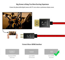 Carica l'immagine nel visualizzatore di Gallery, LinkinPerk - Cavo ad alta velocità per televisori HD, con connettore 3 m, RED