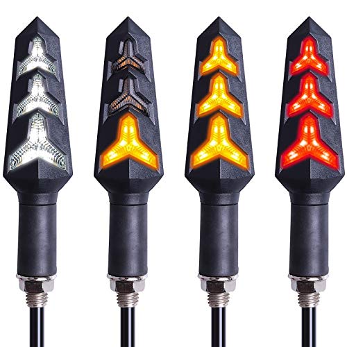 [Nuova versione] Kinstecks 4PCS Indicatori di moto direzione...