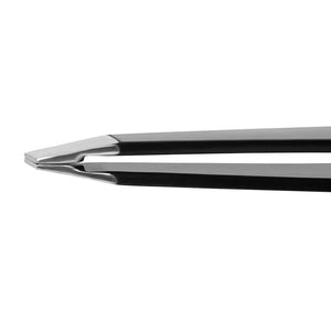 Auxmir Pinzetta per Sopracciglia in Acciaio Inox 9,6x1CM, Nero - Ilgrandebazar