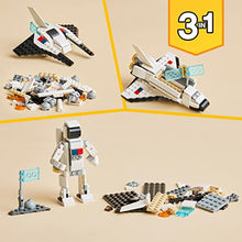 Carica l&#39;immagine nel visualizzatore di Gallery, LEGO 31134 Creator Space Shuttle, Set 3 in1 con Astronauta e Astronave Giocattolo, Giochi per Bambini e Bambine dai 6 Anni in su, Idea Regalo Creativa