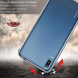 Ferilinso Cover per Huawei Y6 PRO 2019 / 2019, Custodia Trasparente
