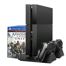 Carica l&#39;immagine nel visualizzatore di Gallery, PS4 Pro/ Slim/ Supporto Verticale con 3 Ventole 2 Stazioni di...