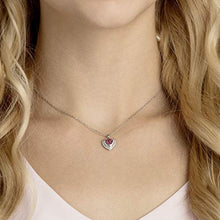 Carica l&#39;immagine nel visualizzatore di Gallery, Swarovski Pendente One, Cristallo Rosso, Rodiato, da Donna - Ilgrandebazar