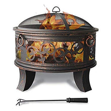 Carica l&#39;immagine nel visualizzatore di Gallery, Home&amp;Decorations FT-51219B Braciere e Griglia per Giardino, 66 cm, Ø 66 cm - Ilgrandebazar