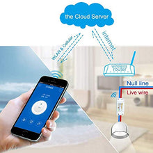 Carica l&#39;immagine nel visualizzatore di Gallery, Blxecky Sonoff Basic R2 Wifi Smart Interruttore Telecomando Alimentazione...