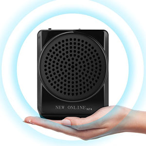 YOHOOLYO Mini Amplificatore Altoparlante di Voce da Cintura Ricaricabili...