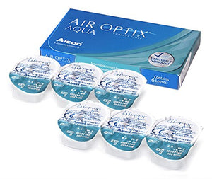 Air Optix Aqua - lenti mensile morbide, R 8.6, D 14.2, 6 pezzi, Diottrie... - Ilgrandebazar