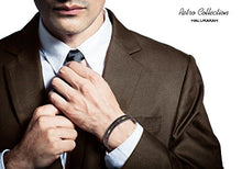 Carica l&#39;immagine nel visualizzatore di Gallery, Halukakah ● retrò ● Bracciale Uomo in Vera Pelle Cuoio Stile Vintage... - Ilgrandebazar