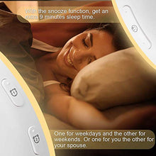 Carica l&#39;immagine nel visualizzatore di Gallery, Wake up Light, Luce Sveglia da Comodino con Simulazione dell&#39;Alba e...