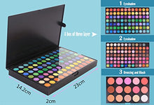 Carica l&#39;immagine nel visualizzatore di Gallery, JasCherry 183 Colori Palette Ombretti Ombretto con Blush Fard - Cosmetico... - Ilgrandebazar