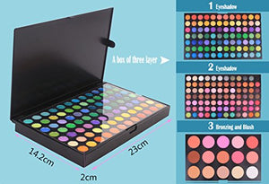 JasCherry 183 Colori Palette Ombretti Ombretto con Blush Fard - Cosmetico... - Ilgrandebazar