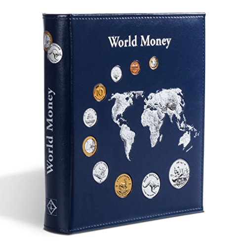 Optima Münzalbum World Money, mit 5 Verschiedenen Münzhüllen, Blau - Ilgrandebazar