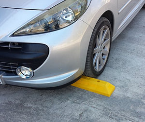 SNS SAFETY LTD Fermaruota in Plastica per Parcheggi e Garages, Giallo, 53 x... - Ilgrandebazar