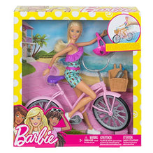 Carica l&#39;immagine nel visualizzatore di Gallery, Barbie- Playset con Bicicletta Bambola Snodata Accessori, Giocattolo per... - Ilgrandebazar
