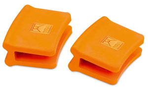 BRA efficienti - silicone Mitts / Maniglia Manopole, 32-40 cm, Arancio - Ilgrandebazar