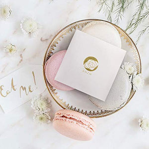 SNZM Collana di Fiori Rosa per Le Donne Gioielli Rose Gold - Ilgrandebazar