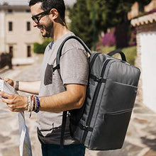 Carica l&#39;immagine nel visualizzatore di Gallery, Inateck Zaino Viaggio 40L Uomo e Donna 17 pollici/40 L, Grigio scuro