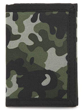 Carica l'immagine nel visualizzatore di Gallery, Portafogli sottile mimetico, in tela, per sport all'aperto, con Camouflage