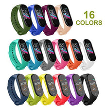 Carica l&#39;immagine nel visualizzatore di Gallery, Mardozon 16 Pezzi Cinturino per Xiaomi Mi Smart Band 4 / Stile A (16 Colori) - Ilgrandebazar