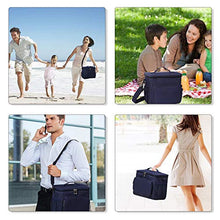 Carica l&#39;immagine nel visualizzatore di Gallery, esonmus Borsa Termica Pranzo, Borse Frigo Piccola Cibo Alimentazione con Blu - Ilgrandebazar