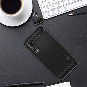 Spigen Rugged Armor - Custodia per Huawei P20 Pro Impressionante Nero Design... - Ilgrandebazar
