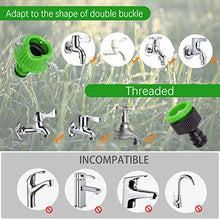 Carica l&#39;immagine nel visualizzatore di Gallery, OVAREO Tubo da Giardino Estensibile, 100FT 30M Flessibile verde