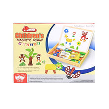 Carica l&#39;immagine nel visualizzatore di Gallery, Puzzle Magnetico Blocchi Costruzioni Magnetiche InnooBaby di legno...