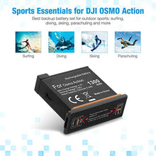 Carica l&#39;immagine nel visualizzatore di Gallery, Powerextra - Set di 3 batterie per caricabatterie a 3 canali, compatibile...