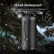 Carica l&#39;immagine nel visualizzatore di Gallery, Cassa Bluetooth, COOCHEER Altoparlante Bluetooth Portatili 24W con Luce Nero - Ilgrandebazar