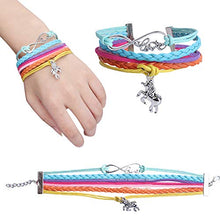 Carica l'immagine nel visualizzatore di Gallery, Defrsk - Set di gioielli con unicorno, per ragazze, braccialetto 5pc Muitl C - Ilgrandebazar