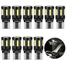 Carica l&#39;immagine nel visualizzatore di Gallery, Anpro 2020 Lampadina a T10 LED per Auto - W5W Led 6000K Luce Bianca Super...