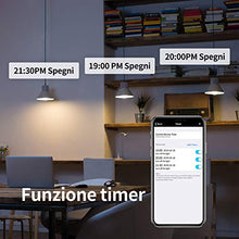 Carica l&#39;immagine nel visualizzatore di Gallery, Lampadina Smart E27 AISIRER WiFi Intelligente 9W Due Lampadine