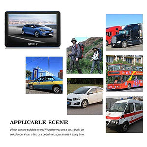 Navigatore satellitare per auto camion,7 pollici con aggiornamento gratuito...