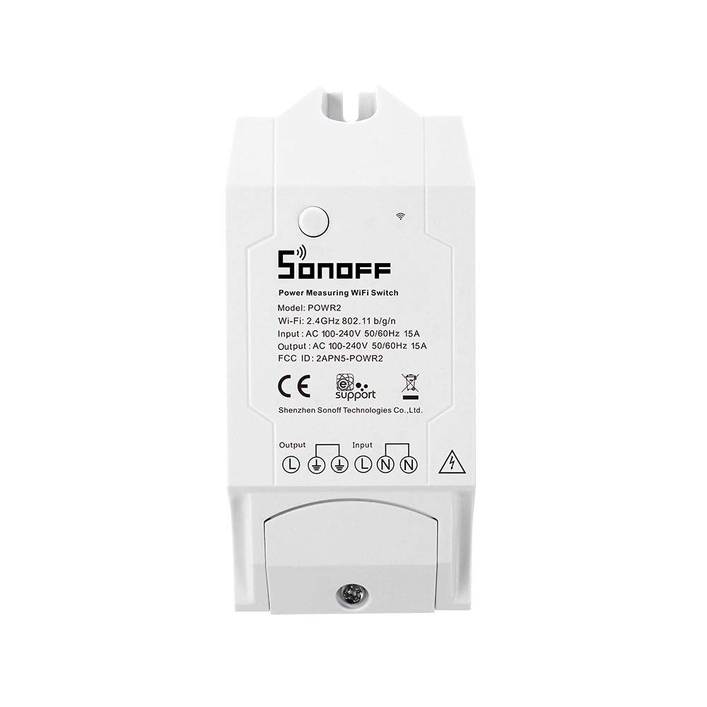 SONOFF POW R2 Interruttore Intelligente Luce Wireless WiFi con Monitoraggio... - Ilgrandebazar