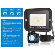 Carica l&#39;immagine nel visualizzatore di Gallery, bapro 20W Faretto LED da Esterno con Sensore di 20W, Bianco Caldo